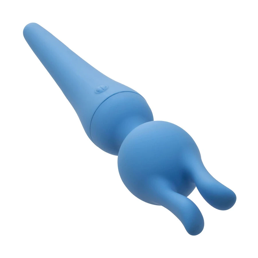 CALEXOTICS  COUTURE KIT VIBRATOR WAND 10 VIBRATIONS BLUE